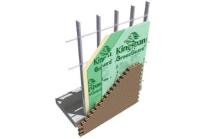 KingSpan GreenGuard Building Wrap and XPS insulation