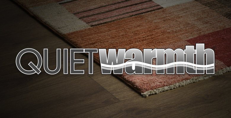 Quiet Warmth Radiant Heating Floor Underlayment