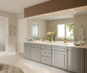 Kemper Echo Cabinets gray bathroom cabinets