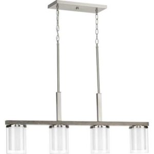 ProgRess Lighting Mast Collection four-light chandelier