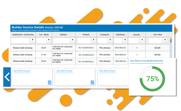 Builder Invoice Details