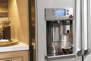 Photo of GE Appliances smart fridge