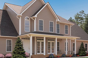 Photo of Variform siding. 