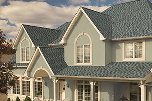 Photo of GAF Roofing shingles