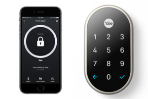Pohot of Yale smart lock