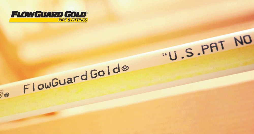 Photo of FolowGuard Gold piping sytem for residential construction