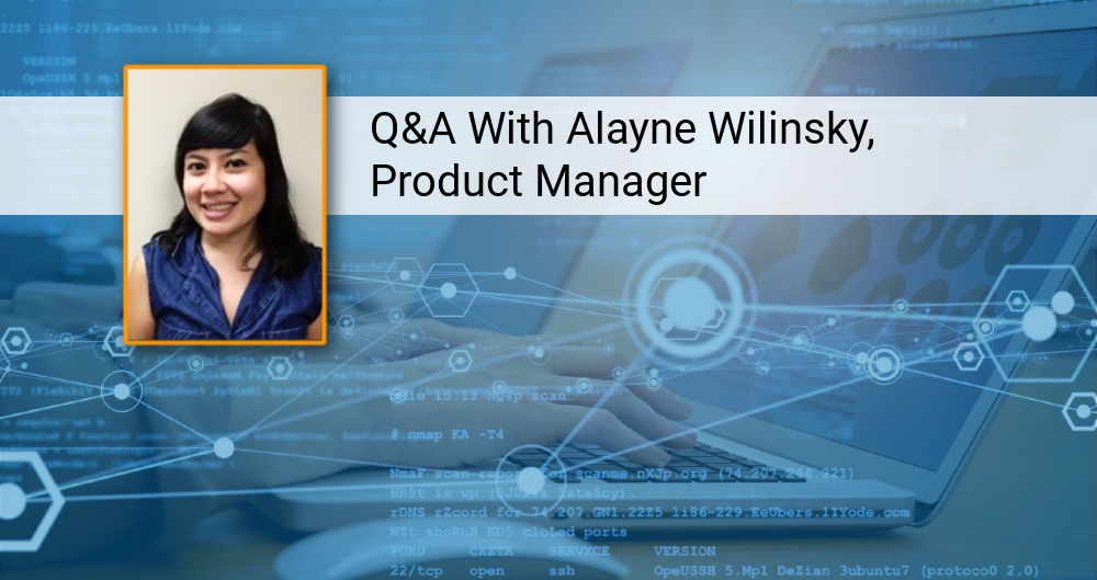 Lead image for blog post of Alayne Wilinsky, product manager