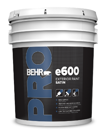Image of BEHR exterior paint e600