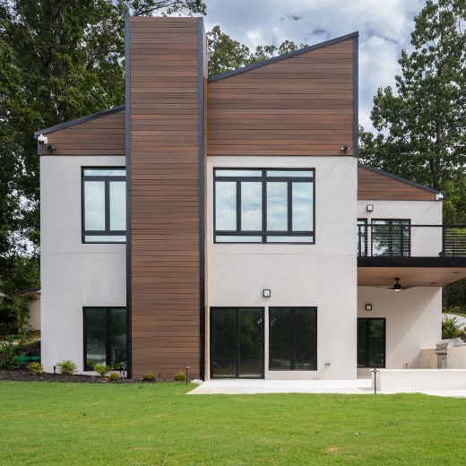 Wildwood Cladding in Warm Sienna