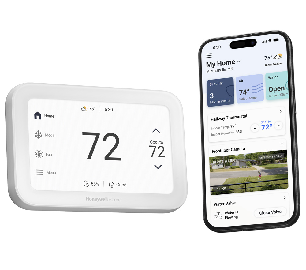12-2025 Honeywell Home S1200 ElitePRO Smart Thermostat with Phone