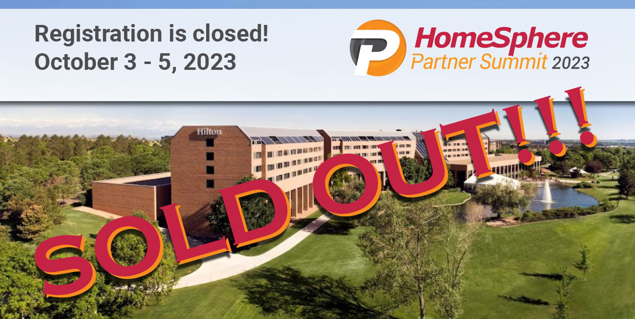 Sold out! Registration closed for Partner Summit