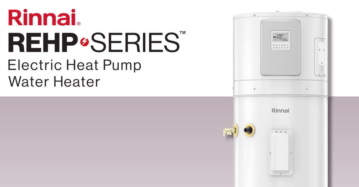 Introducing the REHP Series of Electric Heat Pump Water Heaters by