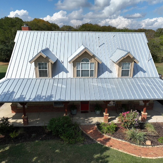 Image II - Galvalume - Concealed Fastened Roof Panels