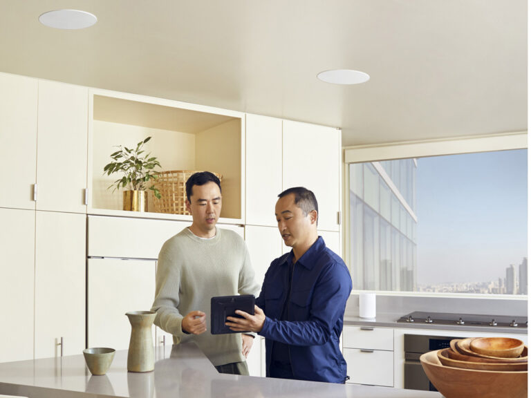 Operating Sonos System via Tablet