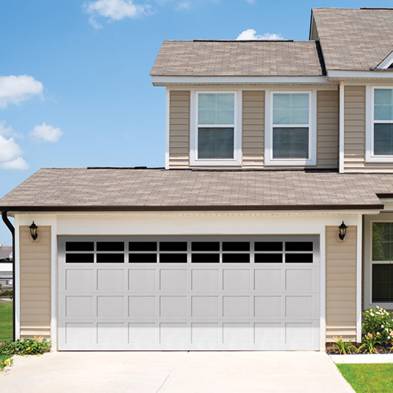 Colonial Style Wood Garage Doors