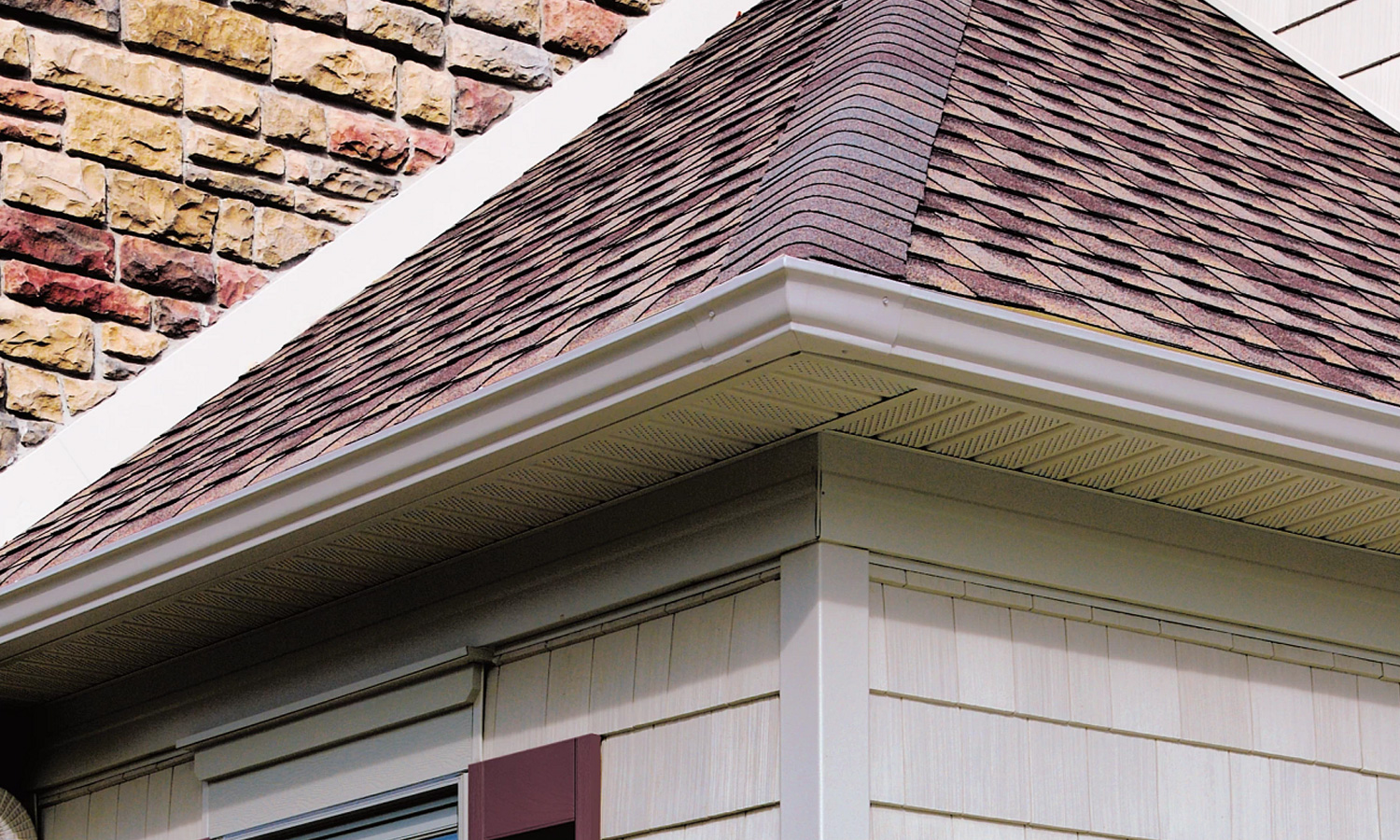 Alside D5 Punched Vinyl Soffit
